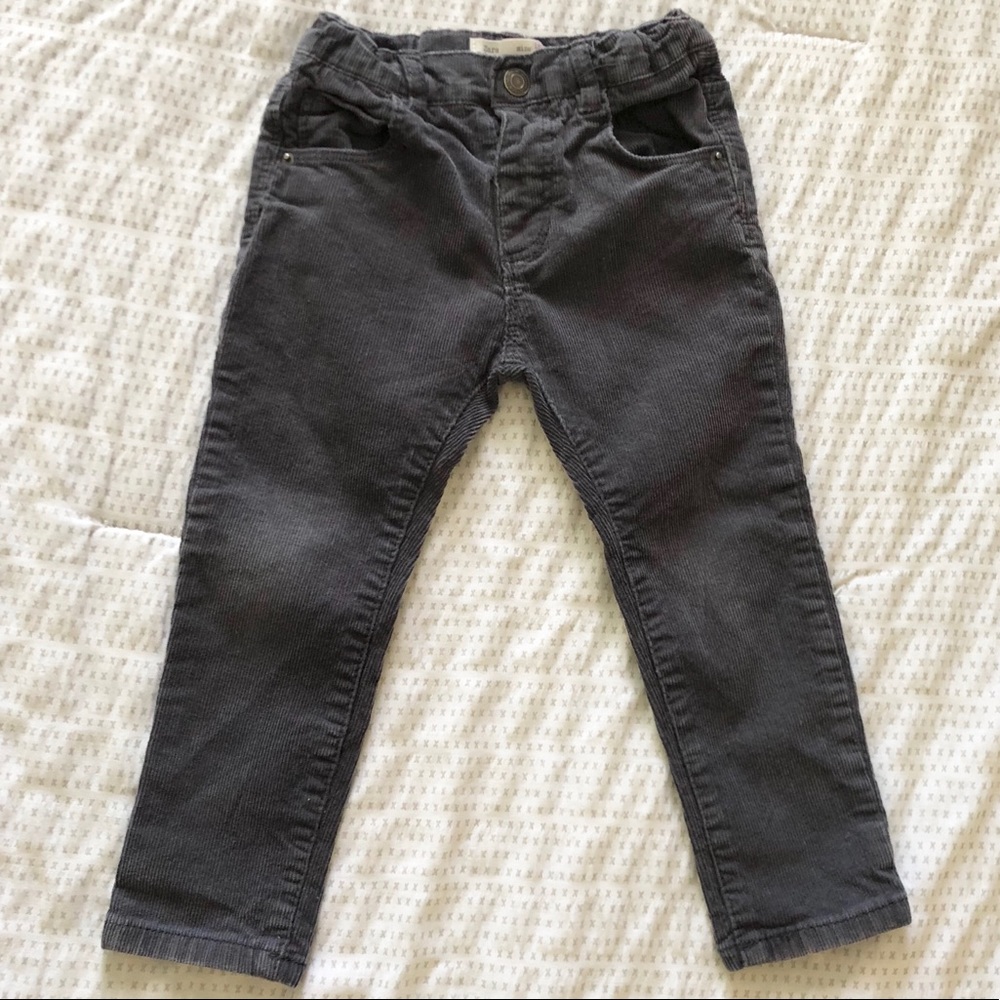 Zara Baby Boys Skinny Corduroy